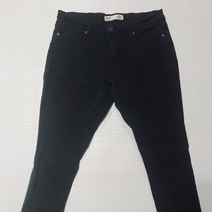 BKE Jeans Womens Size 30 Gabby Curvy High-Rise Ankle Skinny Distressed Raw Hem
